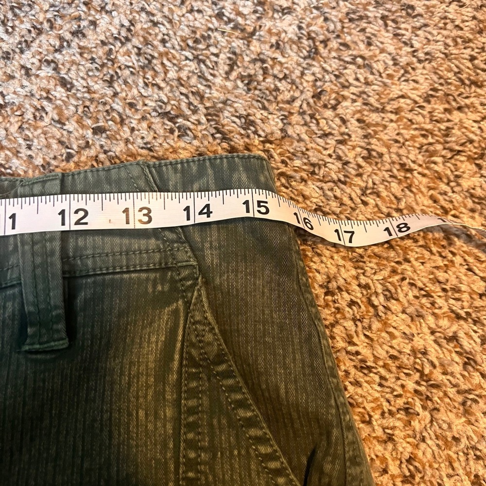 Free People Movement Women's Olive Green Corduroy Shorts Size‎ 10 - Picture 4 of 7